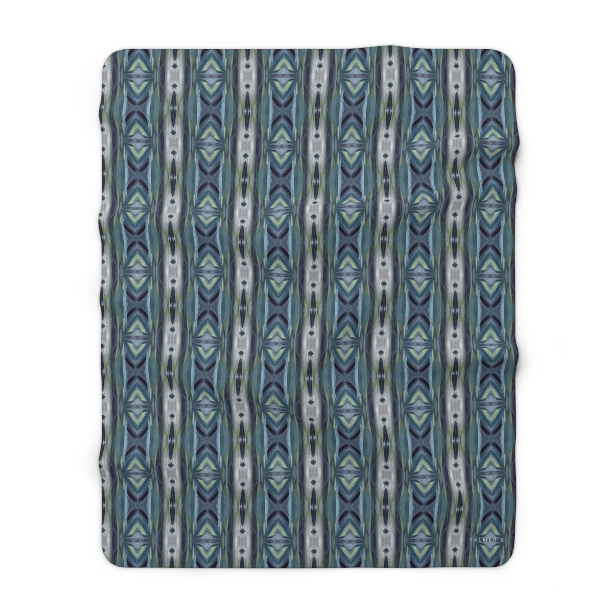 PALMER K Designs - Wholesale Throw Blanket - Sherpa Throw / Blanket: Geometric (CAP/P2)6