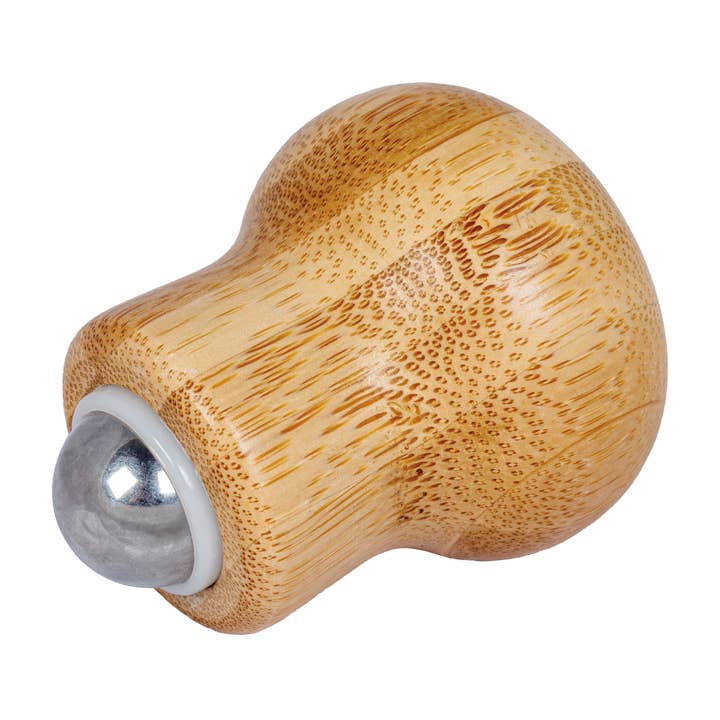 Croll & Denecke - Wholesale Face/Beauty Roller - Facial Massage Roller Wood with Stainless Steel Ball Migraine