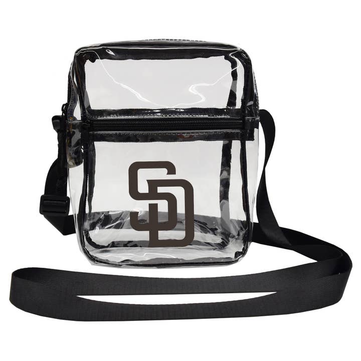 Sac à main transparent des Padres de San Diego de la MLB pour la vente par Little Earth Productions