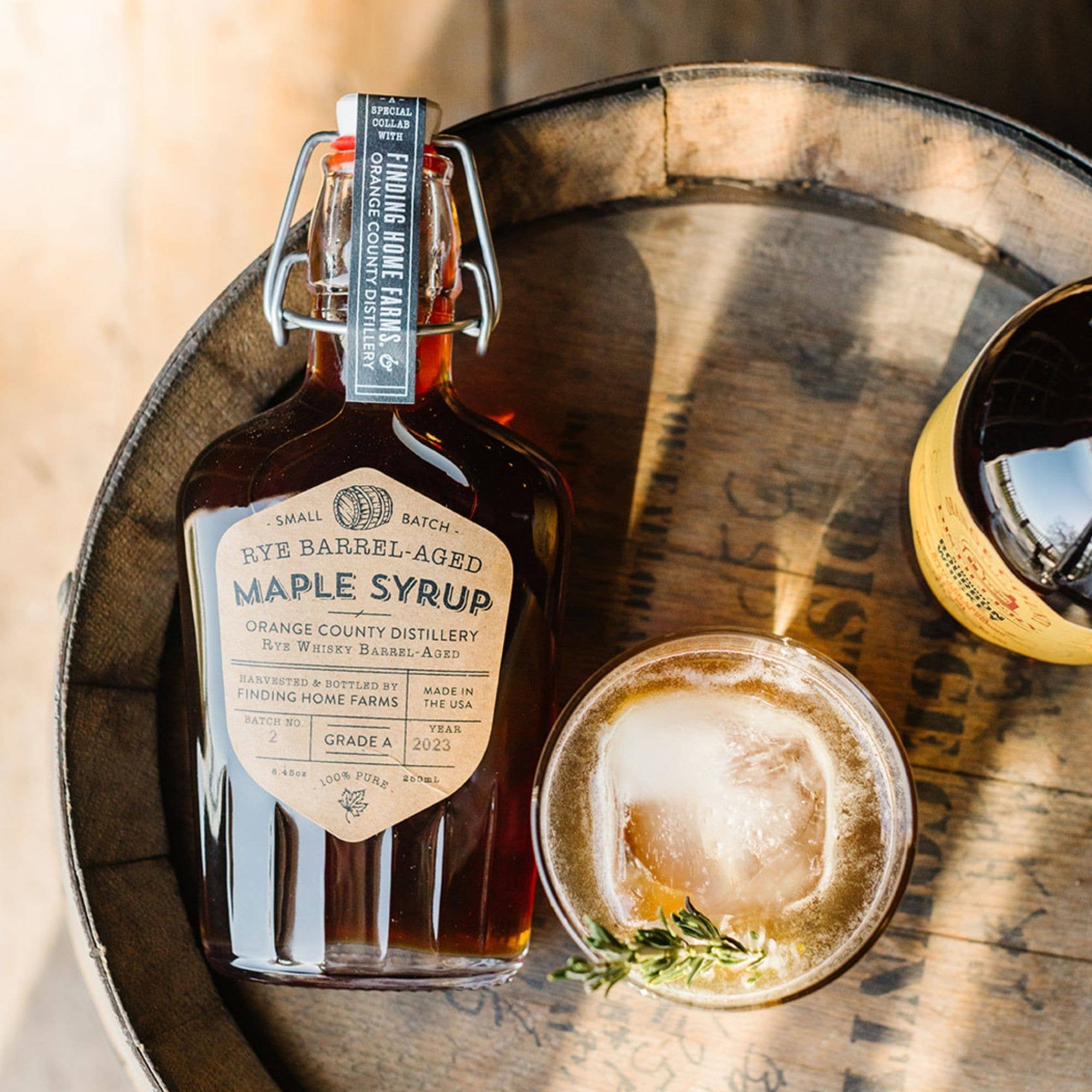 Finding Home Farms - Wholesale Maple Syrup - Rye Barrel-Aged Maple2