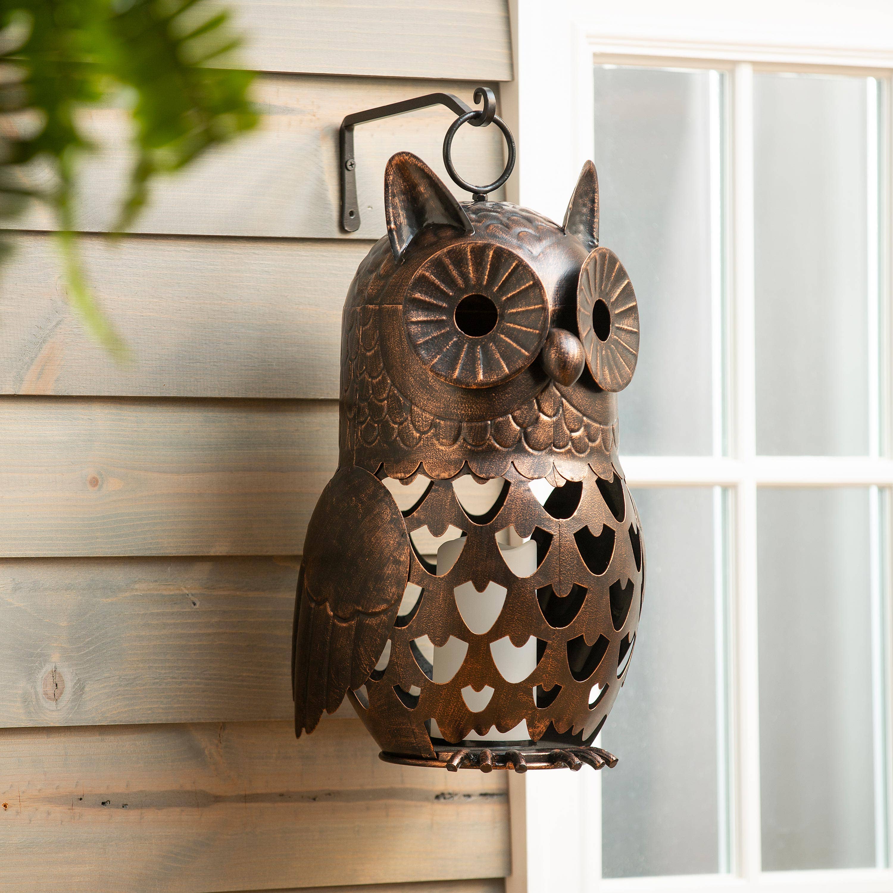 Evergreen Enterprises - Wholesale Outdoor Ornament/Decor - 18"H LED Owl1
