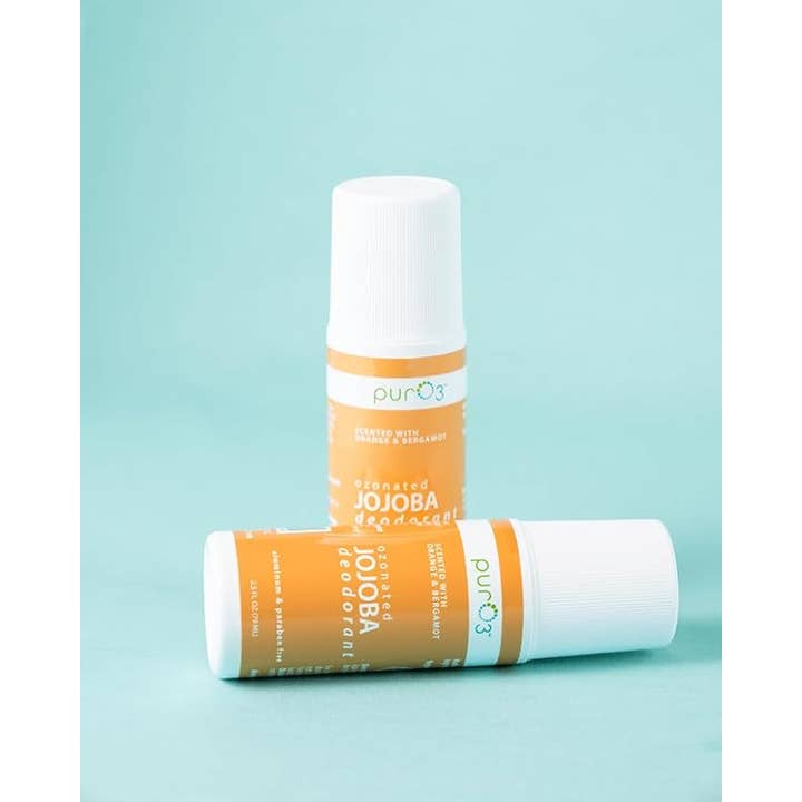 PurO3 - Wholesale Deodorant - Unisex - PurO3 Ozonated Oil Deodorant - Jojoba w/Orange & Bergamot