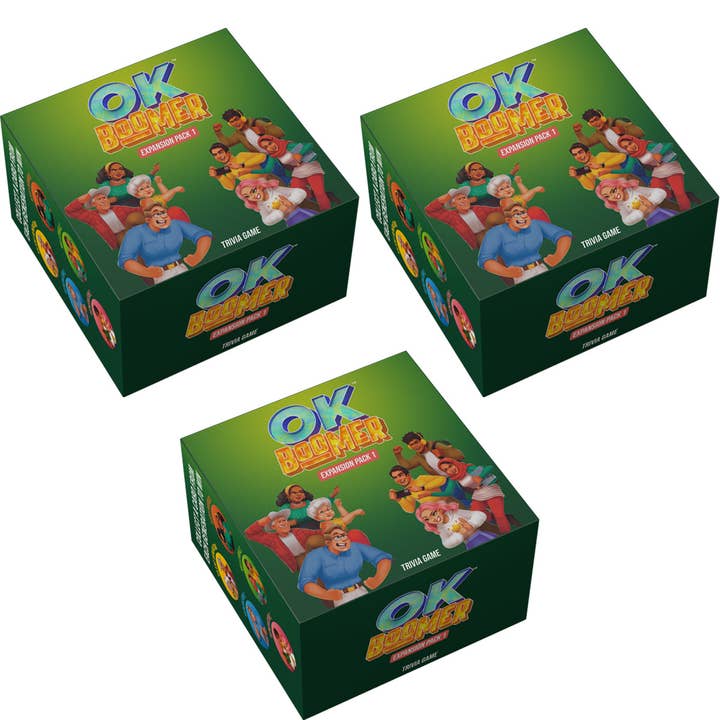 OK Boomer - Vente Jeux de cartes - Pack d'extension OK Boomer Green