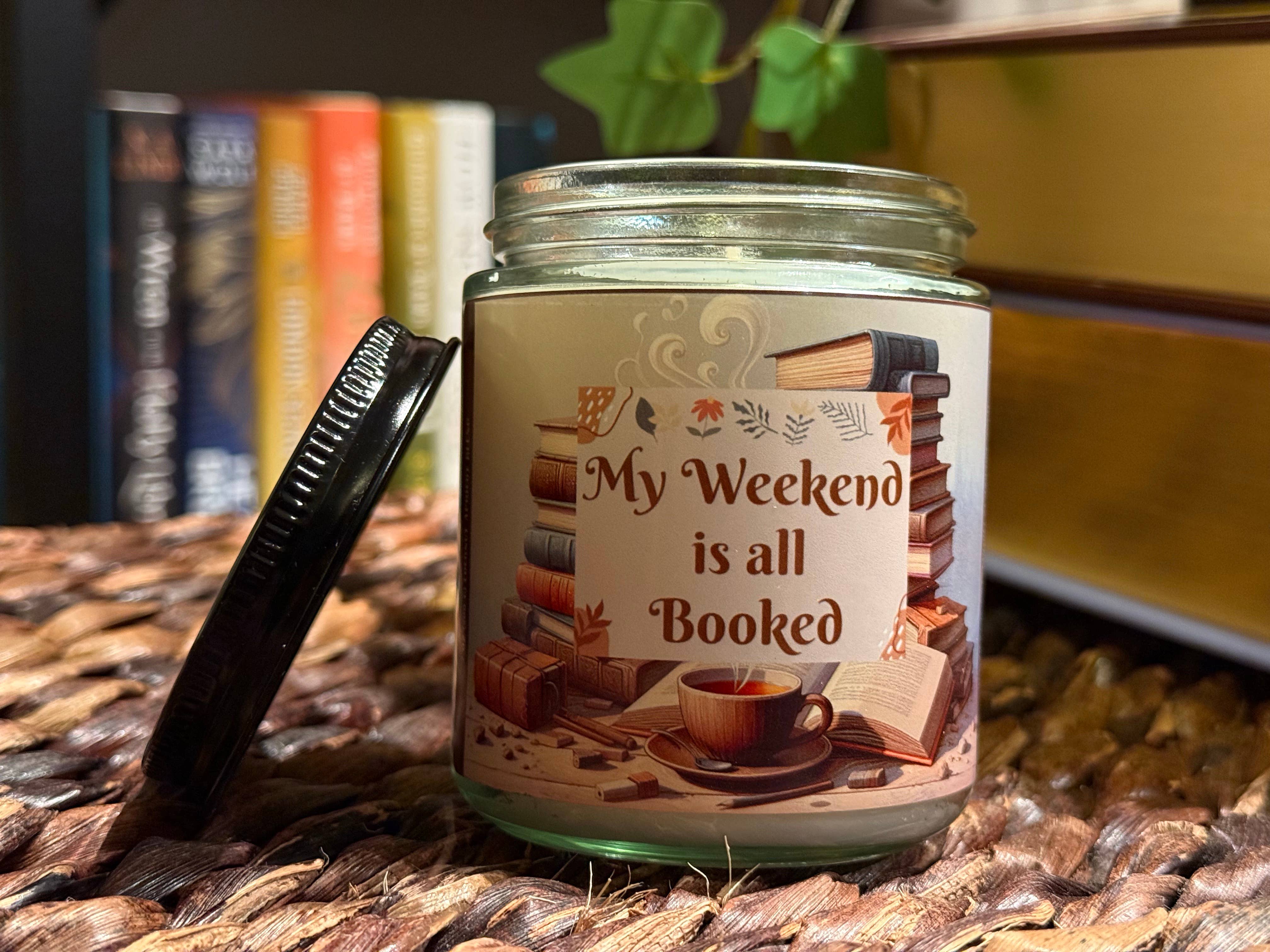 Fantastical Wicks - Wholesale Jar/Filled Candle - My Weekend is All Booked  | 7 oz10