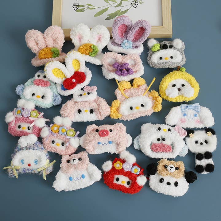 Fermagli per Capelli Intrecciati a Mano da Cartone Animato Adorabili Accessori per Capelli per Bambini per la vendita all'ingrosso da parte di The Find Peaks