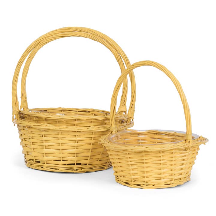 Willow Group - Wholesale Basket - S/3 RD WILLOW BASKET