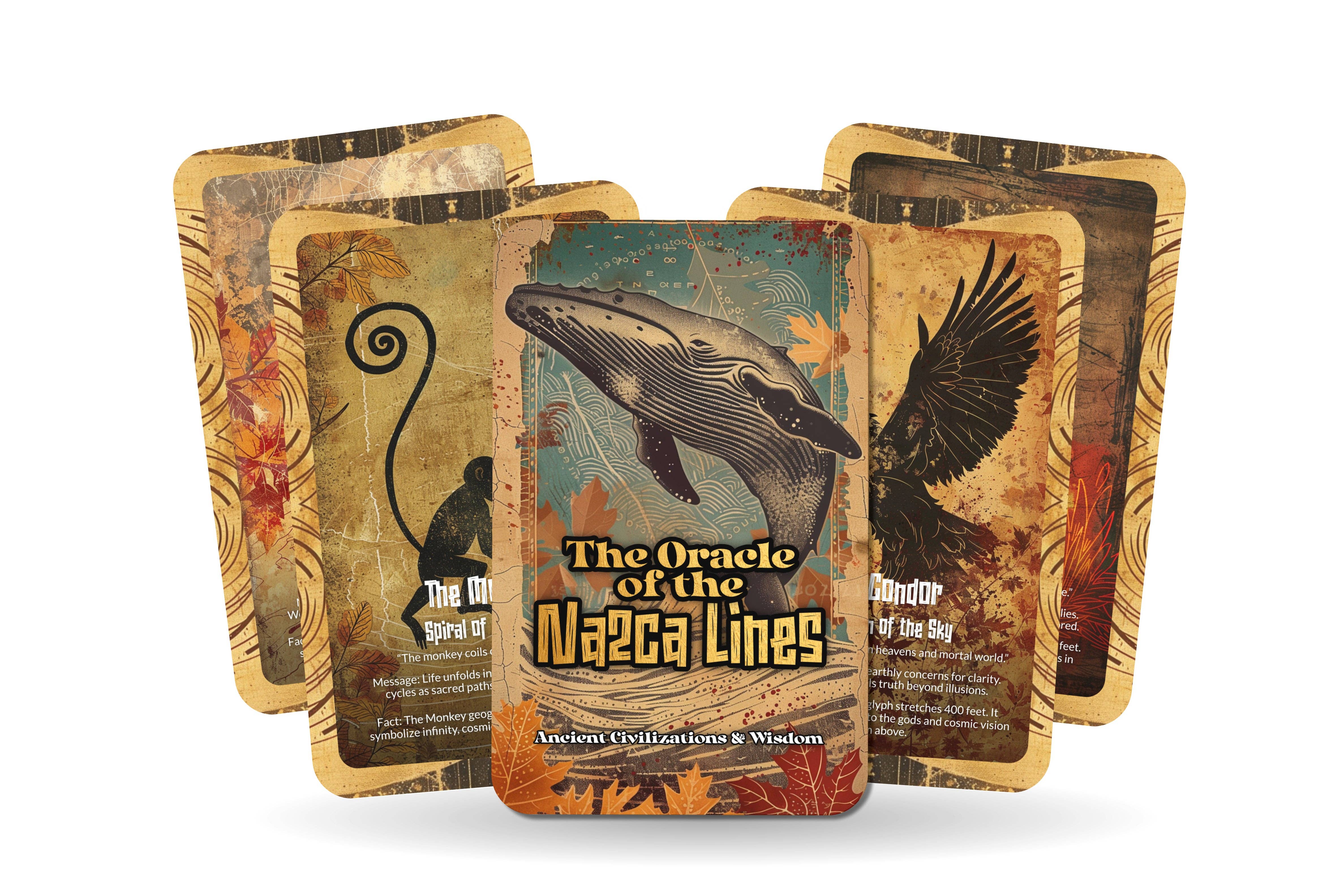 Ibiza Tarot USA - Wholesale Tarot Cards - Oracle of the Nazca Lines Sacred Geometry Deck – 22 Cards4