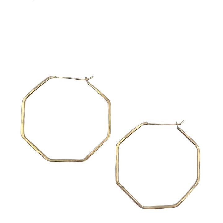 Octo Hoops for wholesale by Jewelry by Kat Dei