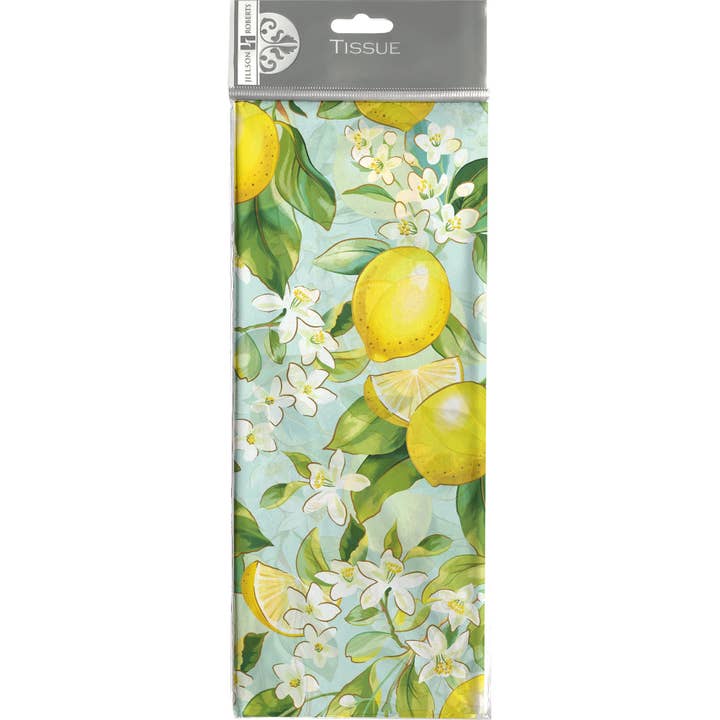 Jillson & Roberts - Wholesale Tissue Paper - Lemon Tree - Tissue - Printed
