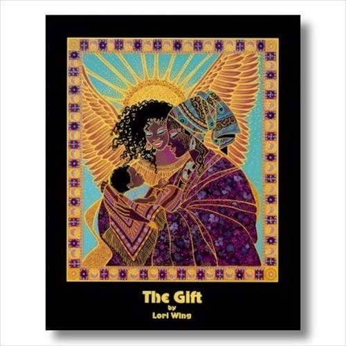 African American Black The Gift Wall Picture Framed 8x10 Art Print for wholesale by Unlimited Potential LLC