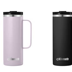 20oz Mugs With Twist on Lids and Handles for wholesale by Klamath products