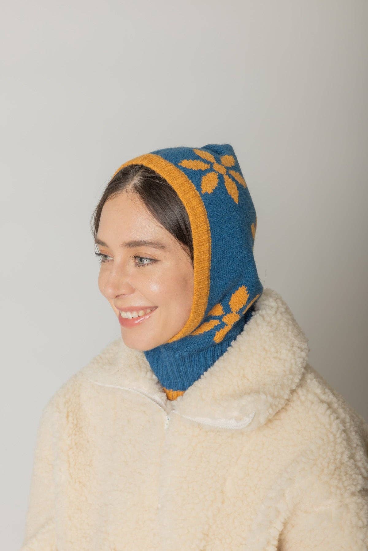 Do Everything In Love® - Wholesale Balaclava - Women's - Flower Print Snood3