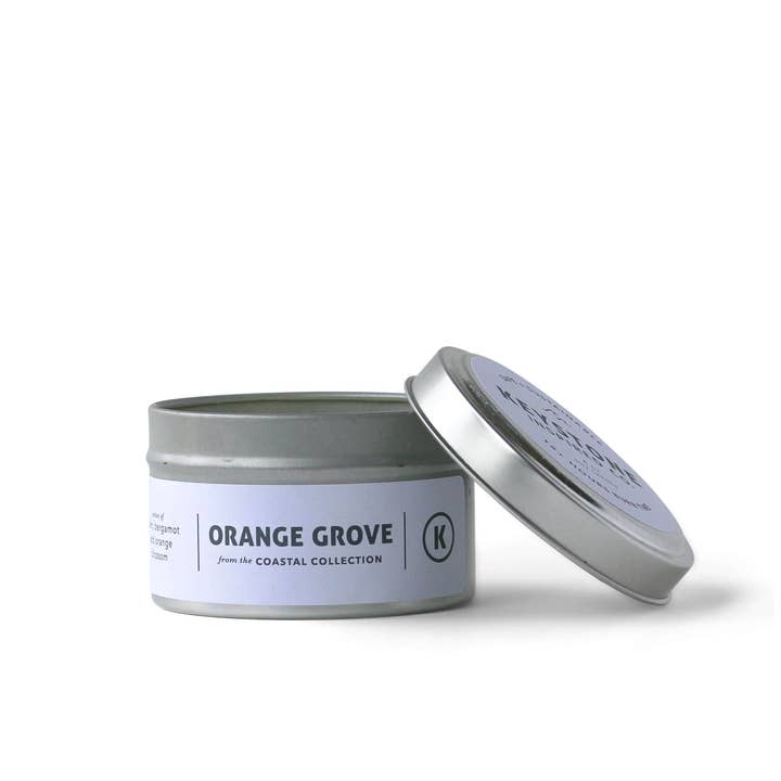 Orange Grove | Coastal Collection | 4 oz tin for wholesale by Keystone Inspired Co.