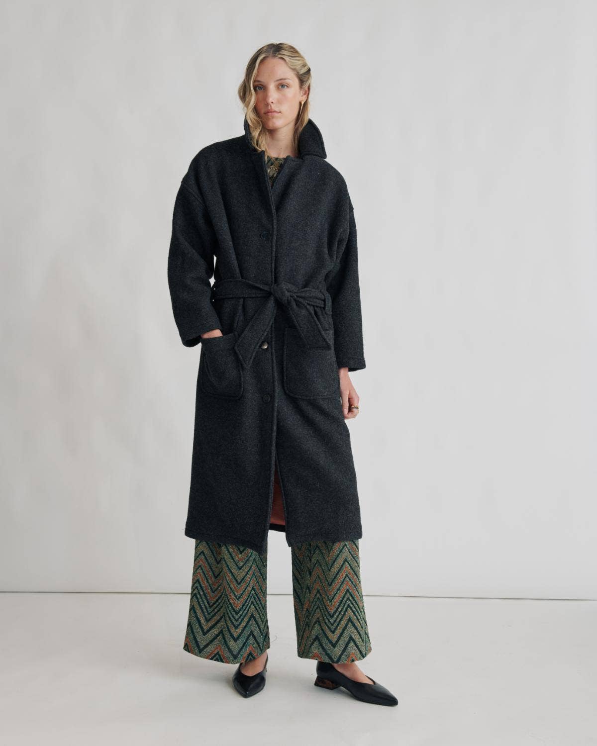 Malahierba - Wholesale Coat - Women's - Lance Coat. Felted wool coat (100%)7