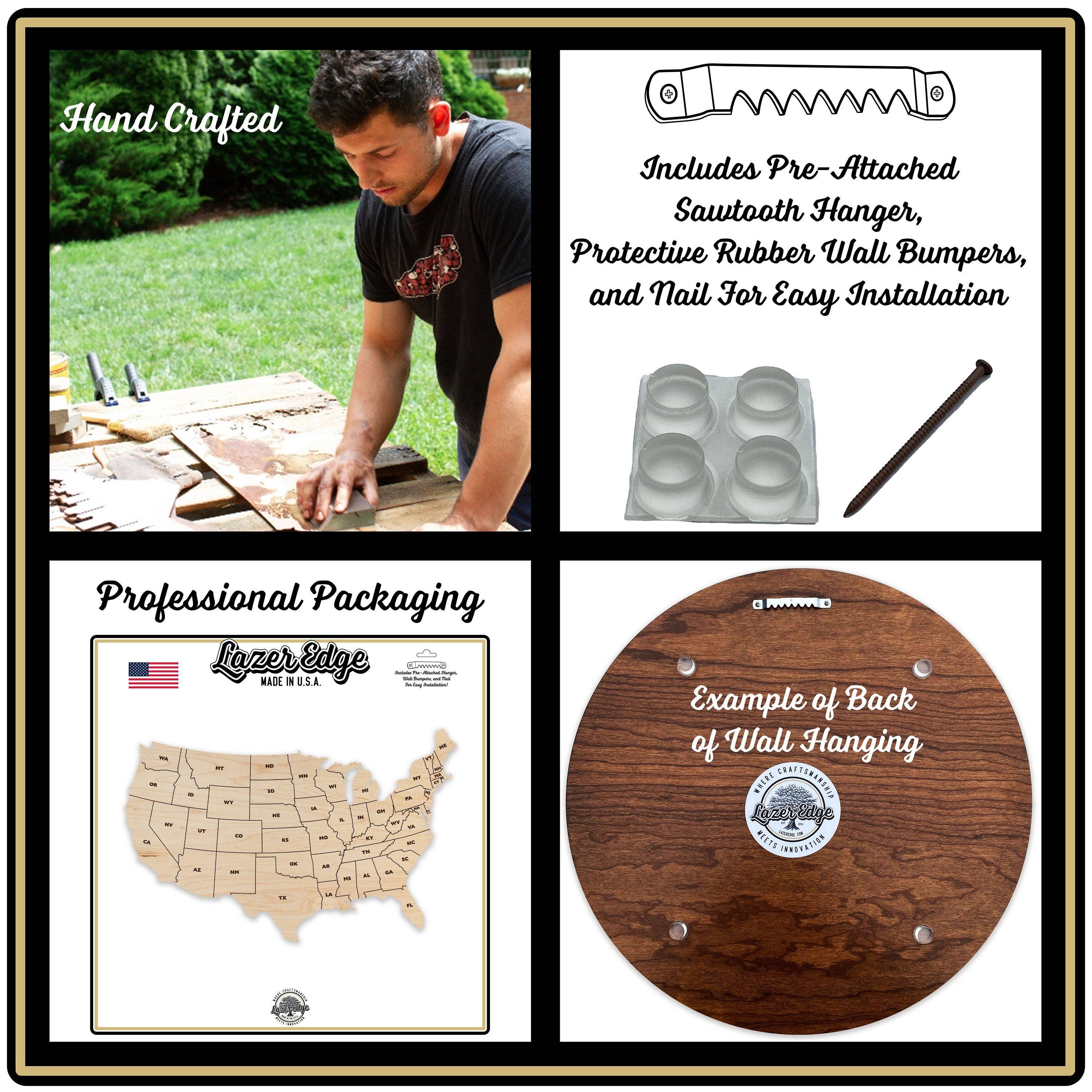 LazerEdge - Wholesale Wall Accent - William Byron #24 Wooden Wall Hanging  | Crafted from Cherry and Maple Wood | Made in USA | Officially Licensed by Hendrick Motorsports4