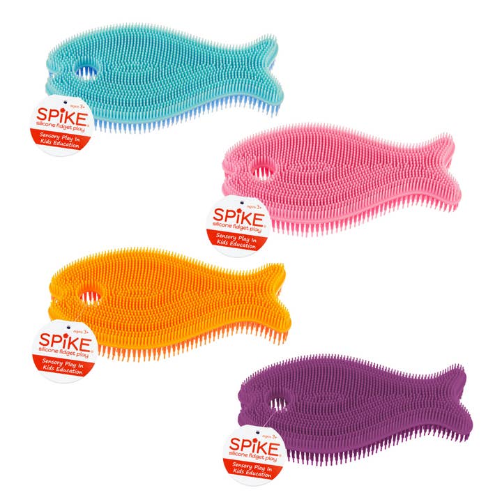 Innobaby on Faire - Wholesale Fidget Toy - Kids - Food Grade Silicone Fidget Sensory Fish Toy / Tactile Brush9