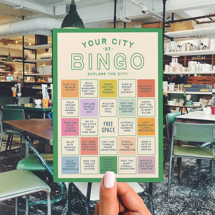 Easyhand Goods – formerly Onderkast - Wholesale Card Game - Custom City Explorer Bingo Card11