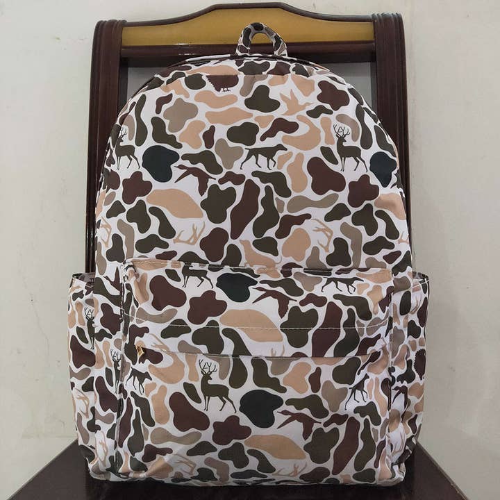 Aier Wholesale - Wholesale Backpack - Kids - Baby Kids Deer Camouflage Backpacks Bags2