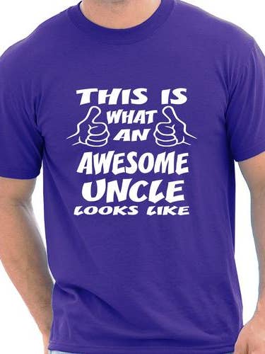 Maglietta This Is What Awesome Uncle Gift For Uncle per la vendita all'ingrosso da parte di Print4U