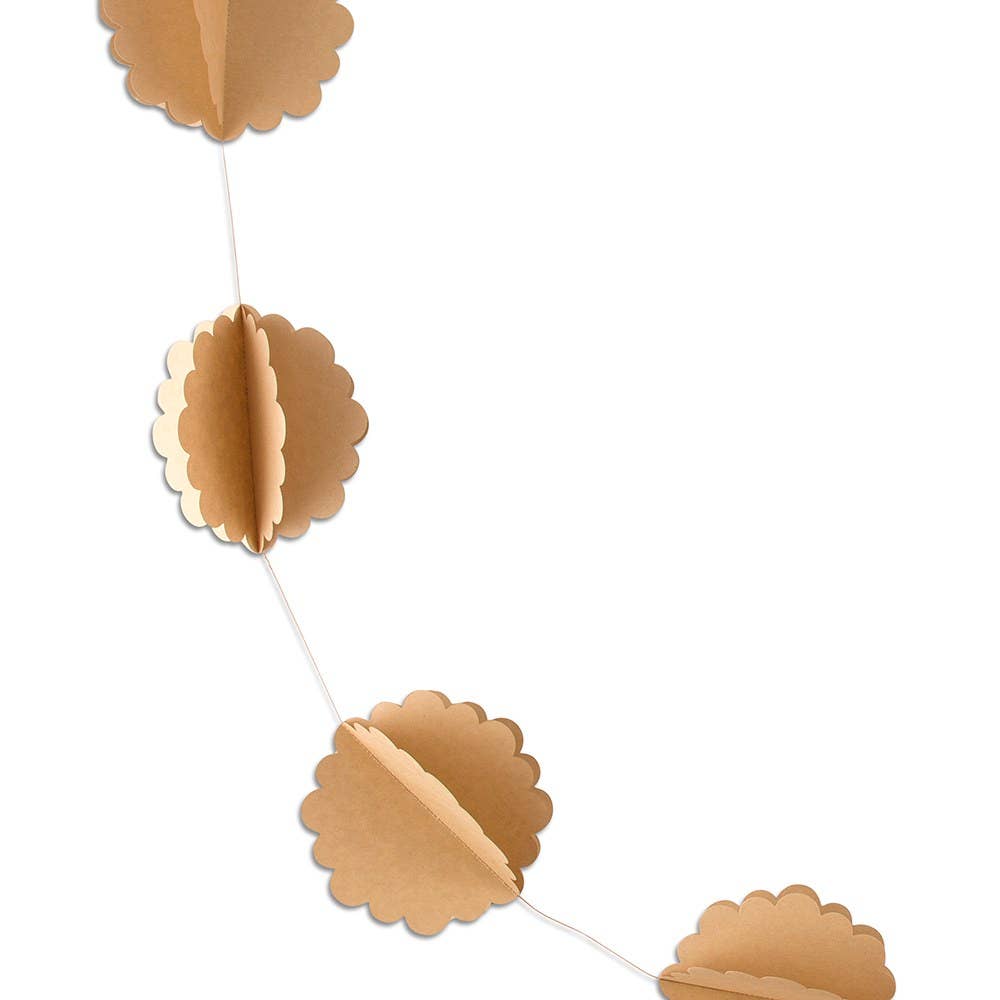 Weddingstar Inc. - Wholesale Bunting/Garland - 3D Floral Kraft Paper Garland1