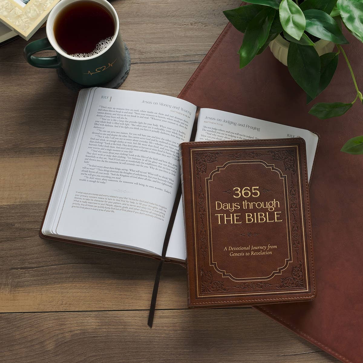 Christian Art Gifts - Wholesale Religion Book - 365 Days Through the Bible; A Devotional Journey4