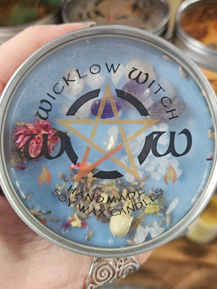 36 Crystal Spell Candle Bundle *4 of each spell candle* for wholesale by The Wicklow Witch Ltd