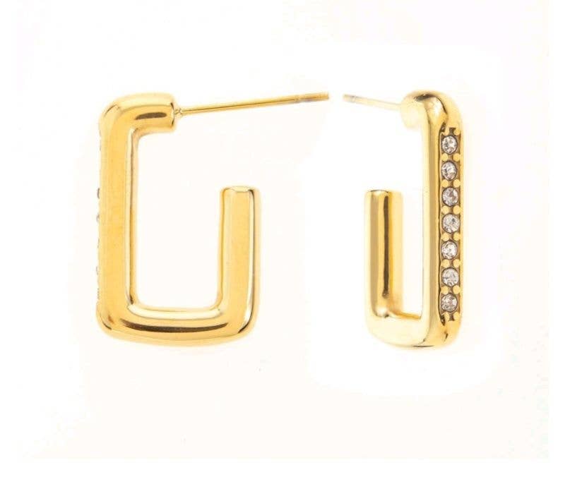 Nola by bijusol - Wholesale Hoop Earrings - Brincos Aco Inoxidavel