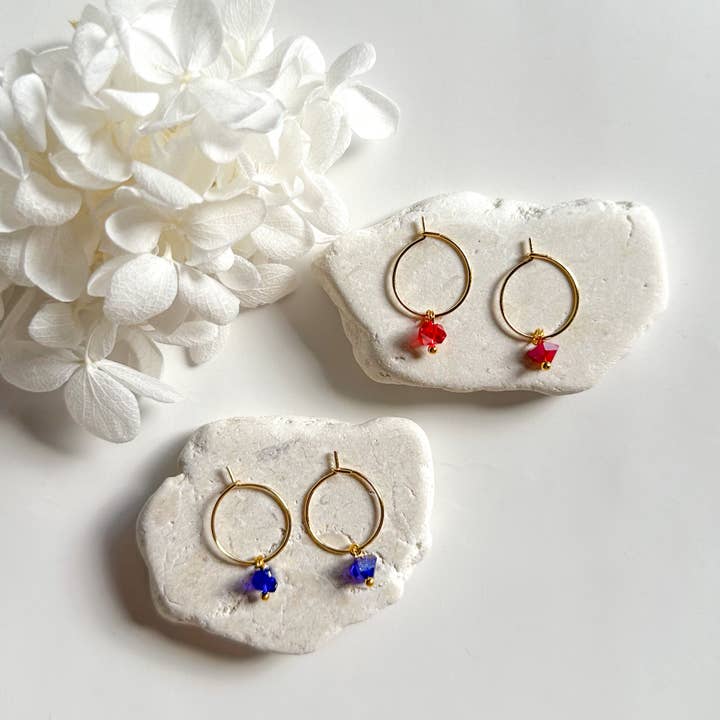 Pollie & Res - Wholesale Hoop Earrings - Aurora Hoops