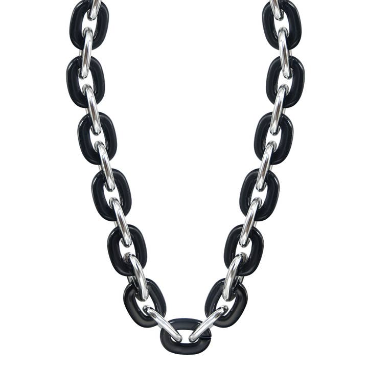 Simran International - Wholesale Link & Chain Necklace - Jumbo Fan Chain Necklace32