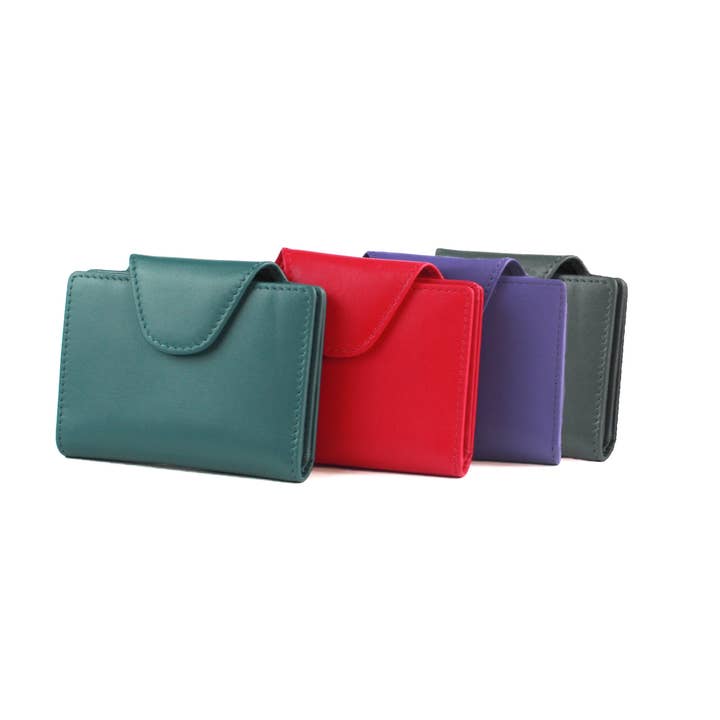 Harmony Credit Card Holder for wholesale by Eastern Counties Leather