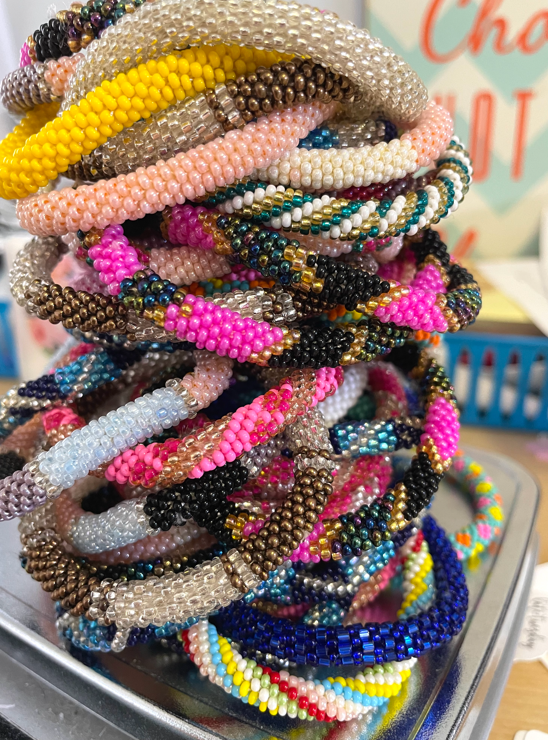 Kate Tuesday Jewelry - Wholesale Beaded Bracelet - Nepal Glass Bead Bracelets HOT!!3