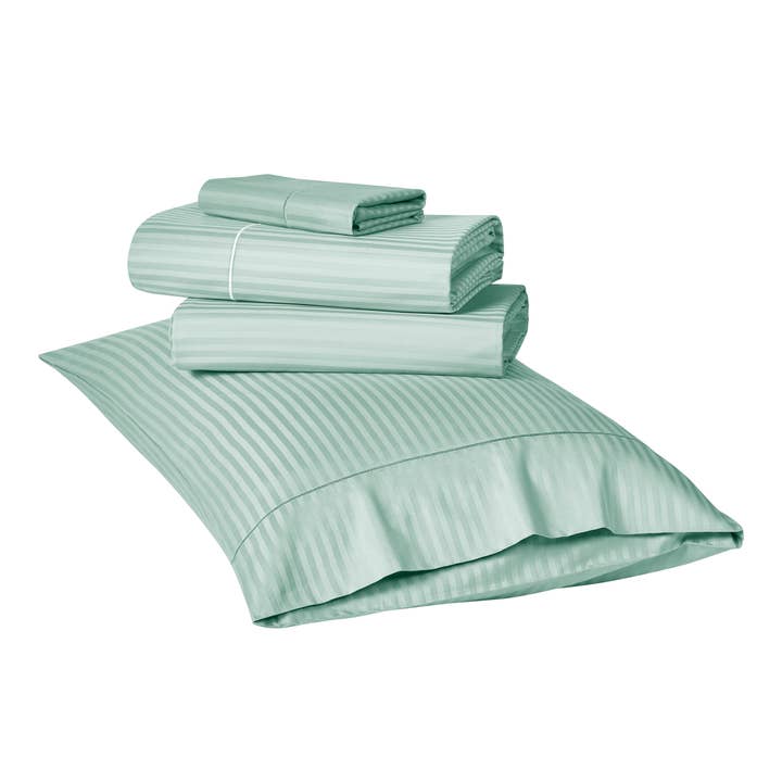 Bed Bath Fashions - Wholesale Sheet Set - Kathy Ireland 500 Thread Count Damask Stripe Sheet Set23