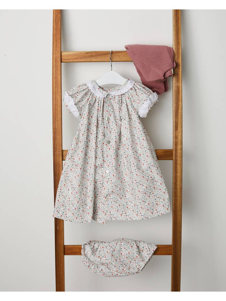 Pi&Pa - Wholesale Dress – Baby - BABY GIRL SMOCKED KNIT SET "VENEZIA"3