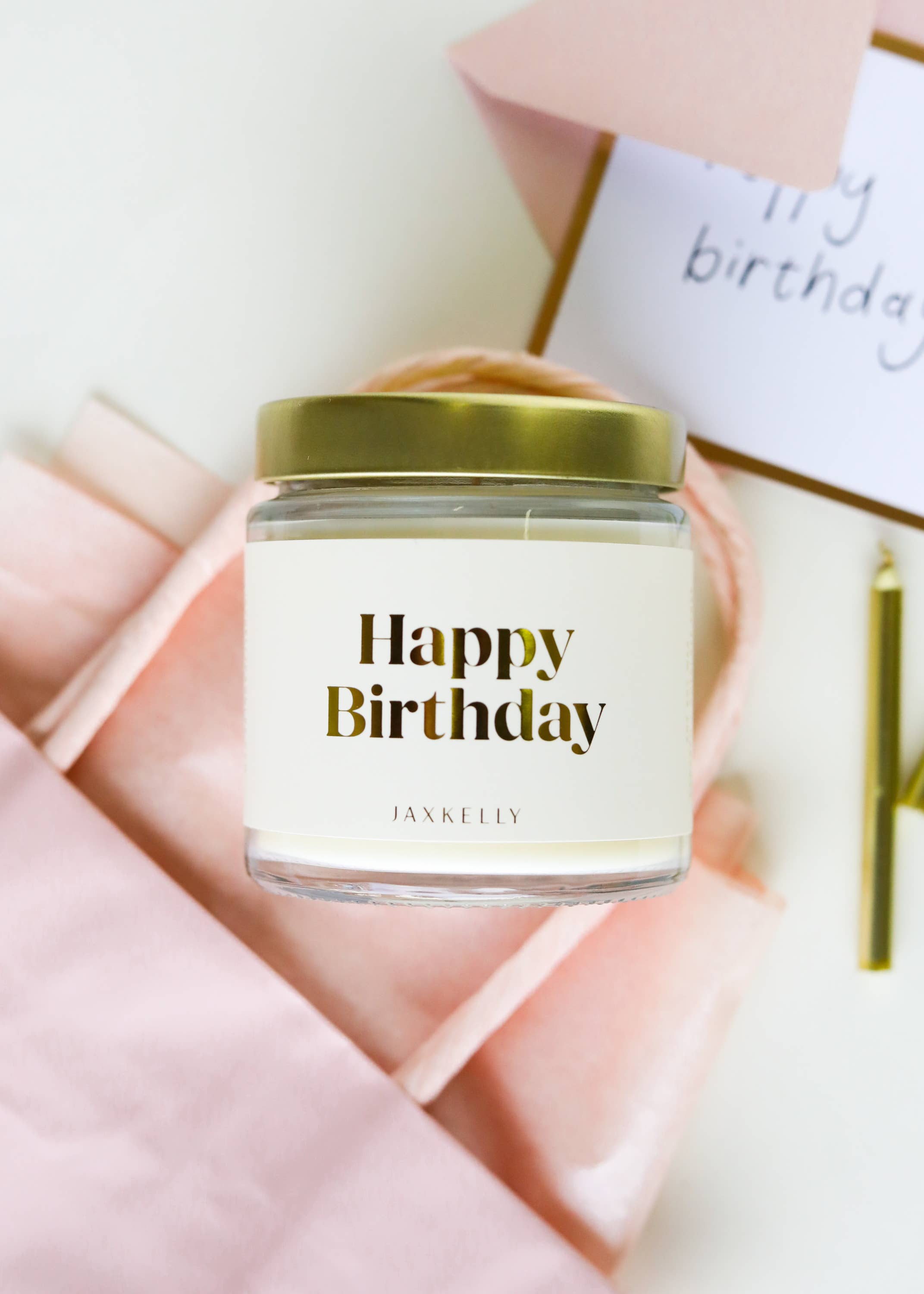 JaxKelly Candles - Wholesale Jar/Filled Candle - 4oz - Happy Birthday Celebration Candles 2