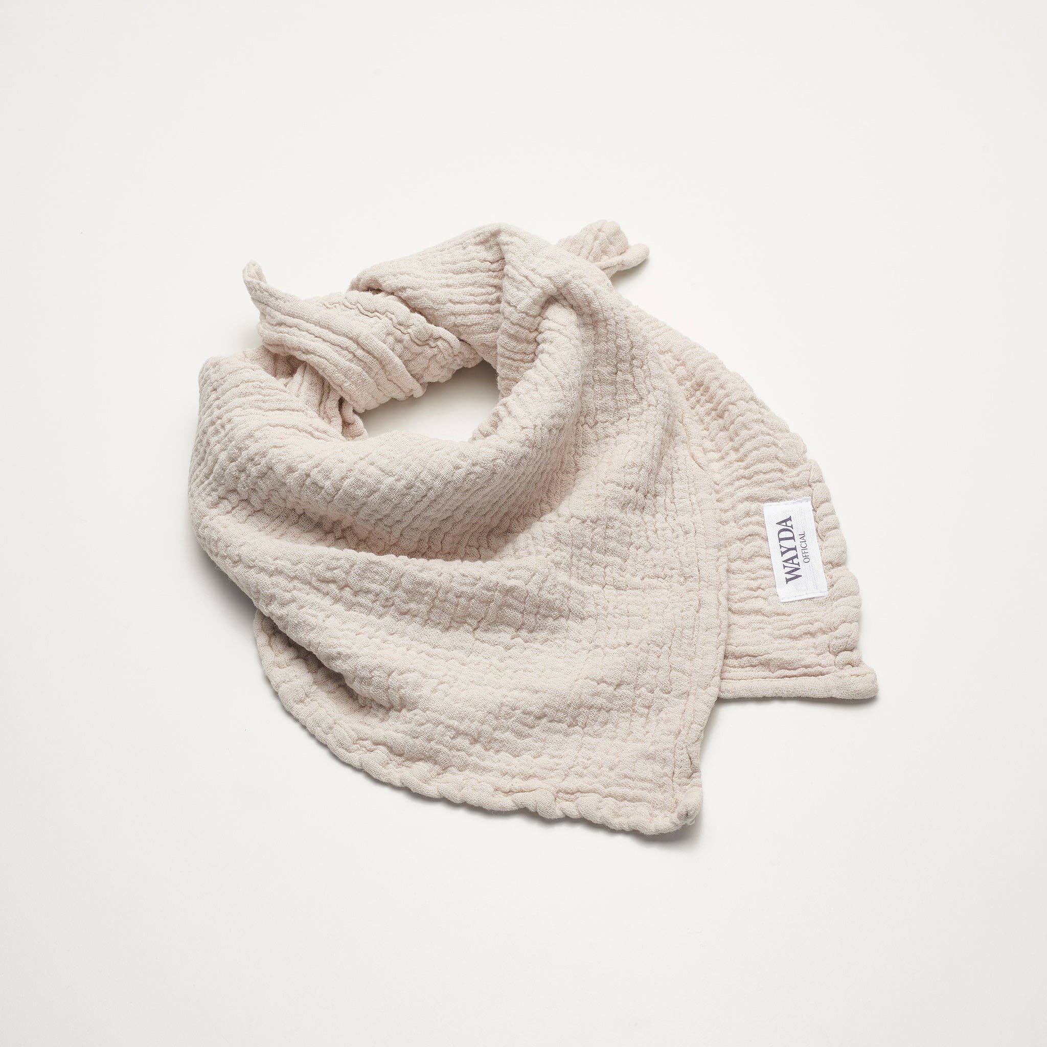 WAYDA – wholesale Halsduk - Dam – Weiches Weiß - bomullsmusselinsjal från WAYDA1