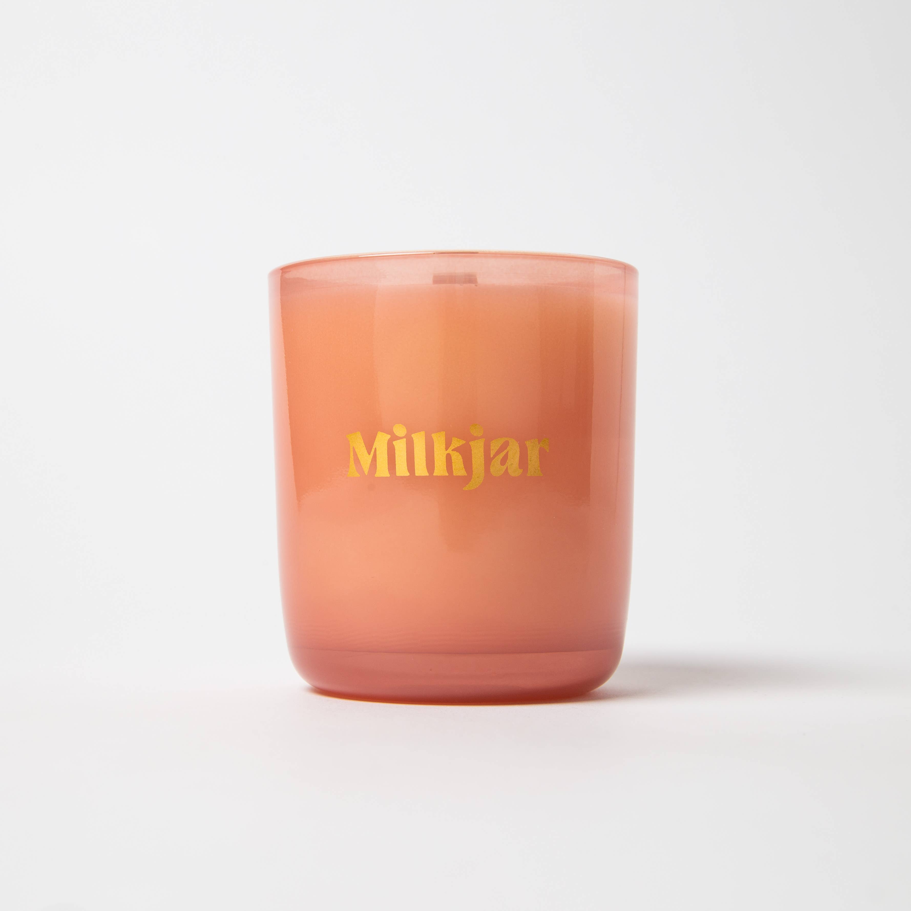 Milk Jar Candle Co. - Wholesale Jar/Filled Candle - Wallflower - Tobacco & Peony Coconut Soy Candle6