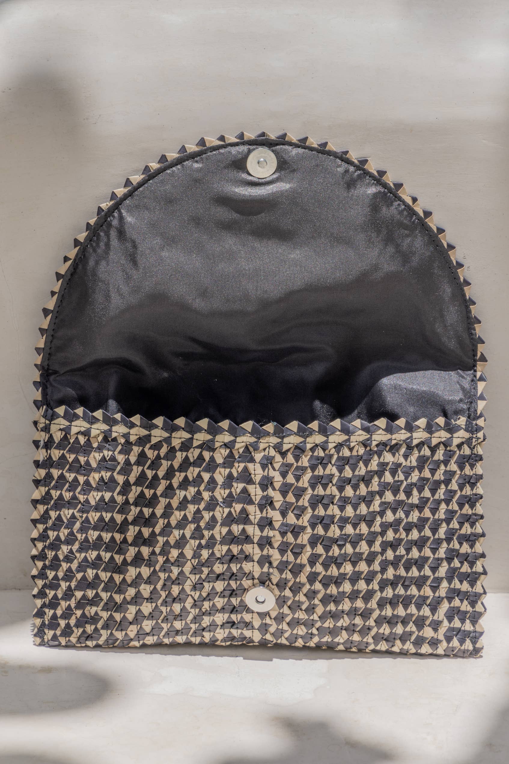 Village Thrive - Wholesale Clutch Bag - Women's - Rattan Clutch in Ombre1