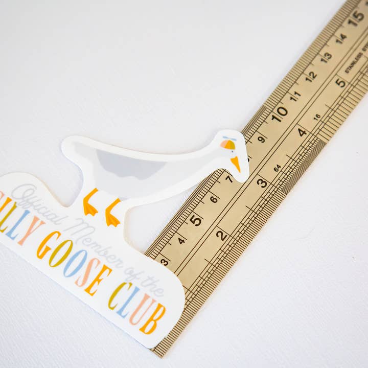 Emily Ervin Design Co. - Wholesale Sticker - Silly Goose Club - Laminated Vinyl Phone / Laptop Sticker1