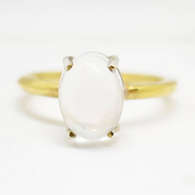 Rising Moon Ring for wholesale by MINKARA Jewelry
