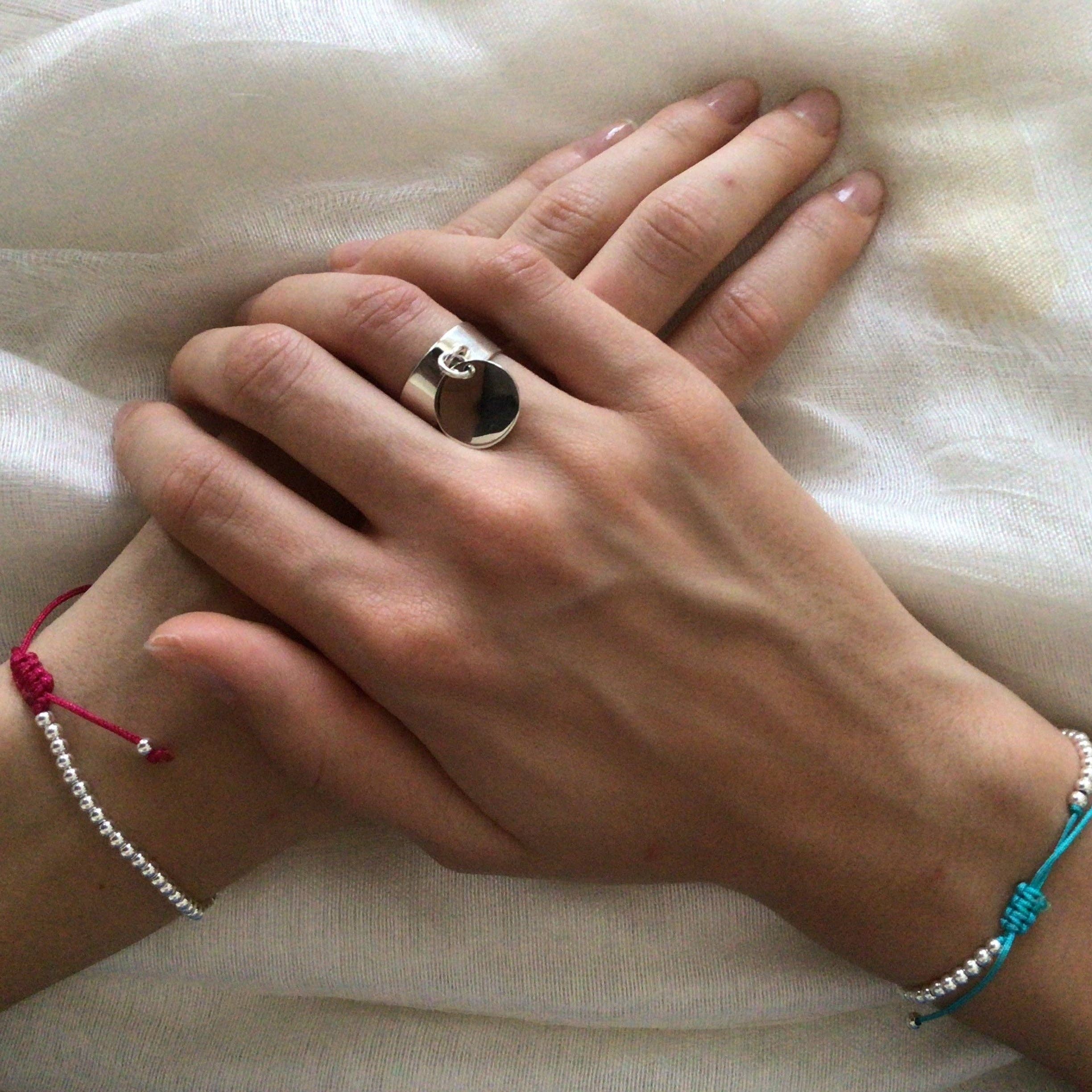 Deux Bécasses - Wholesale Single Stone/Solitaire Ring - Silver ring - Tiphaine3