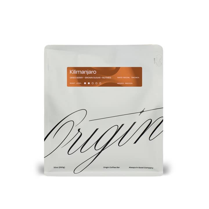 Tanzania Kilimanjaro voor wholesale door Origin Coffee Bar