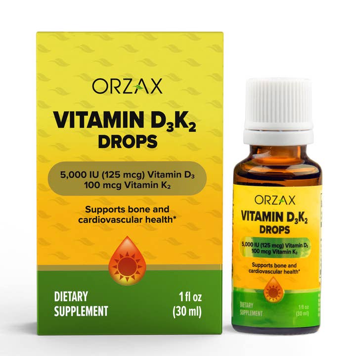 ORZAX - Wholesale Oral Supplement/Vitamin - Vitamin D3K2 Drops