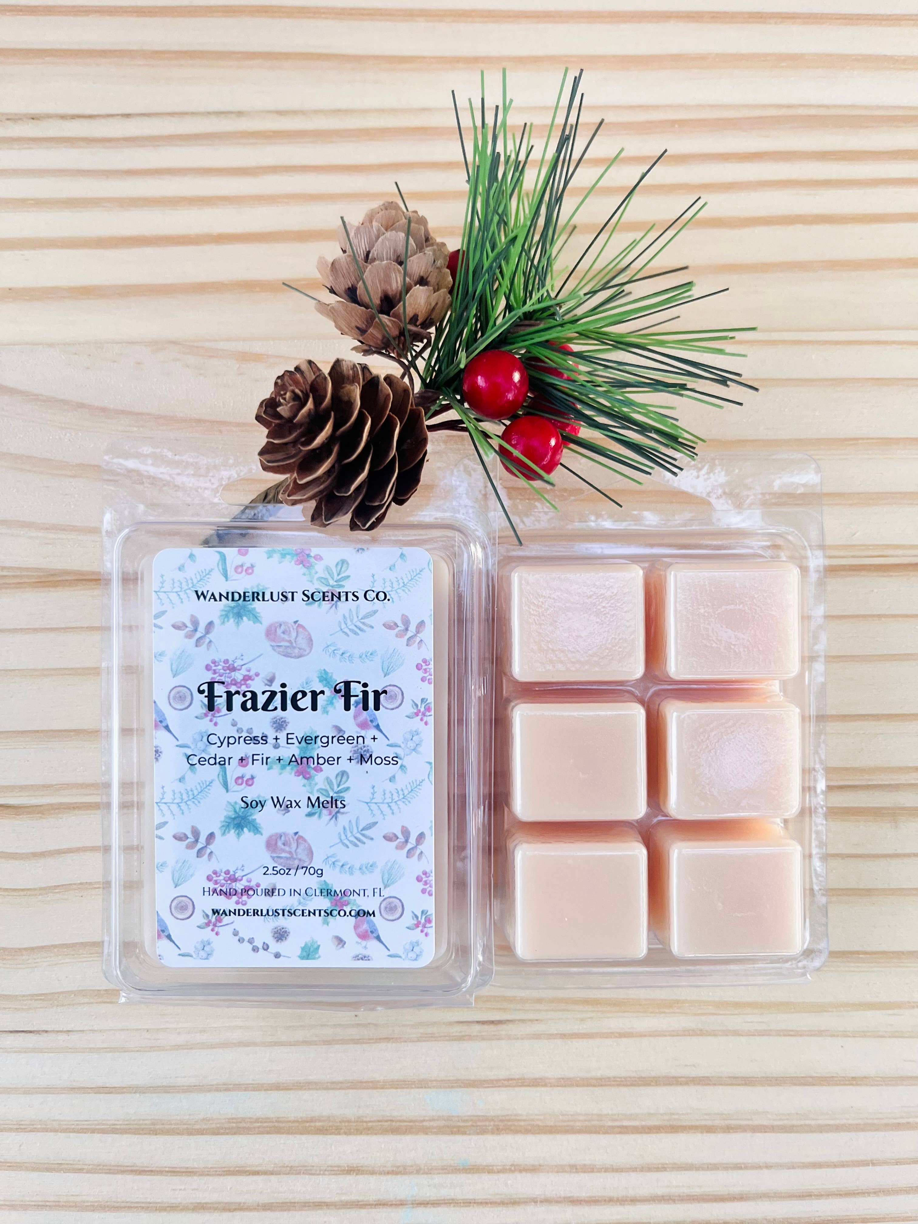 Wanderlust Scents Co. – wholesale Wax melt – Christmas Soy Wax Melts Clam Shell1