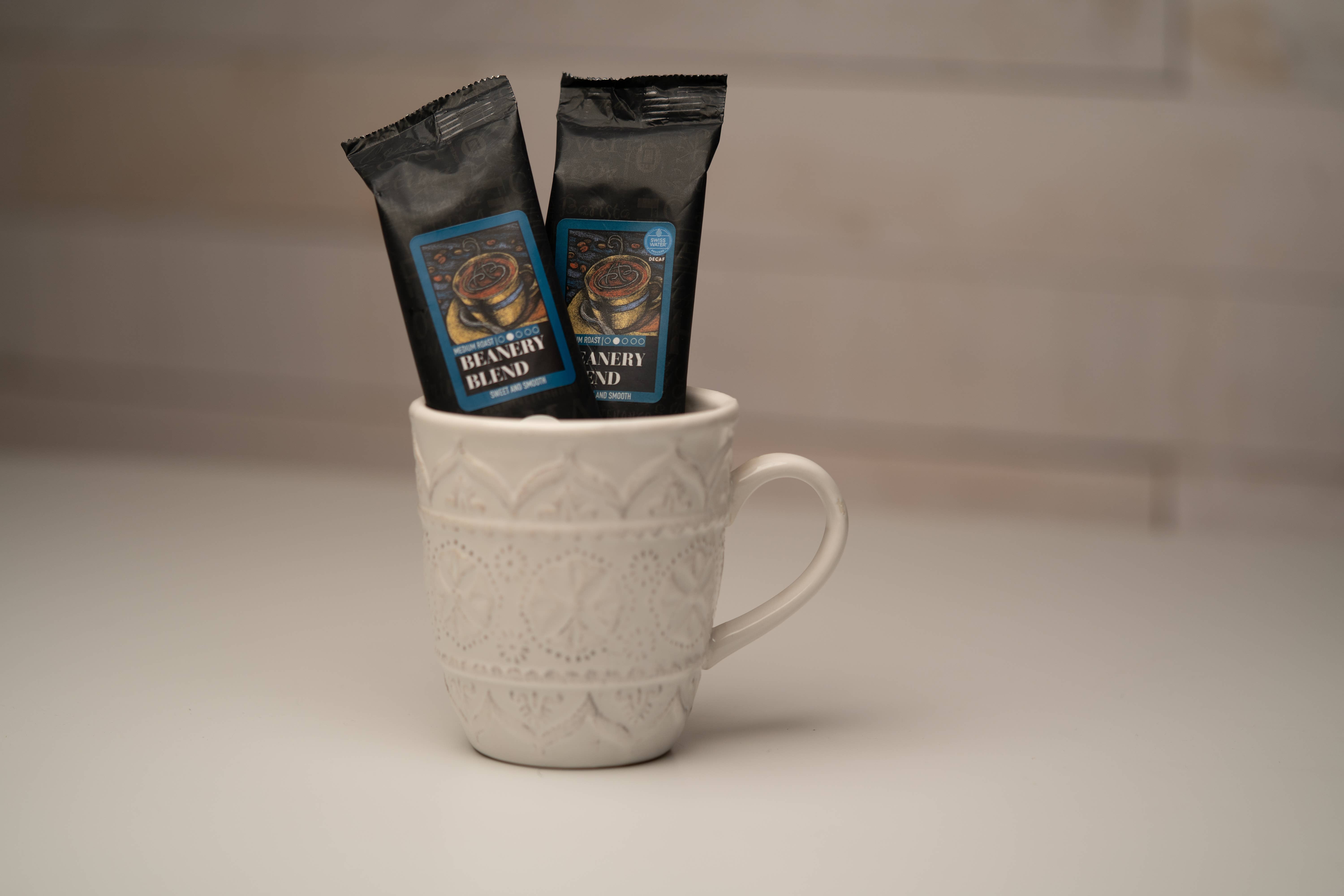 Coffee Beanery - Wholesale Coffee Beans - Beanery Blend Specialty Coffee | 1.75oz Sampler3