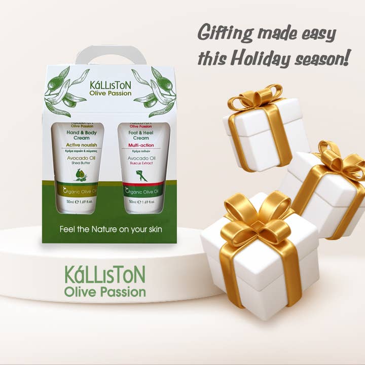 ALETA FARMS - Wholesale Hand & Body Lotion - Gift Pack, Avocado Oil Body + Foot & Heel Cream Combo Set