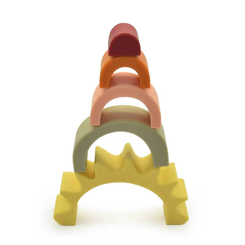 PETIKIDS – Großhandel Ringspiel – Baby – Montessori Lernspielzeug – Aufgehende Sonne3