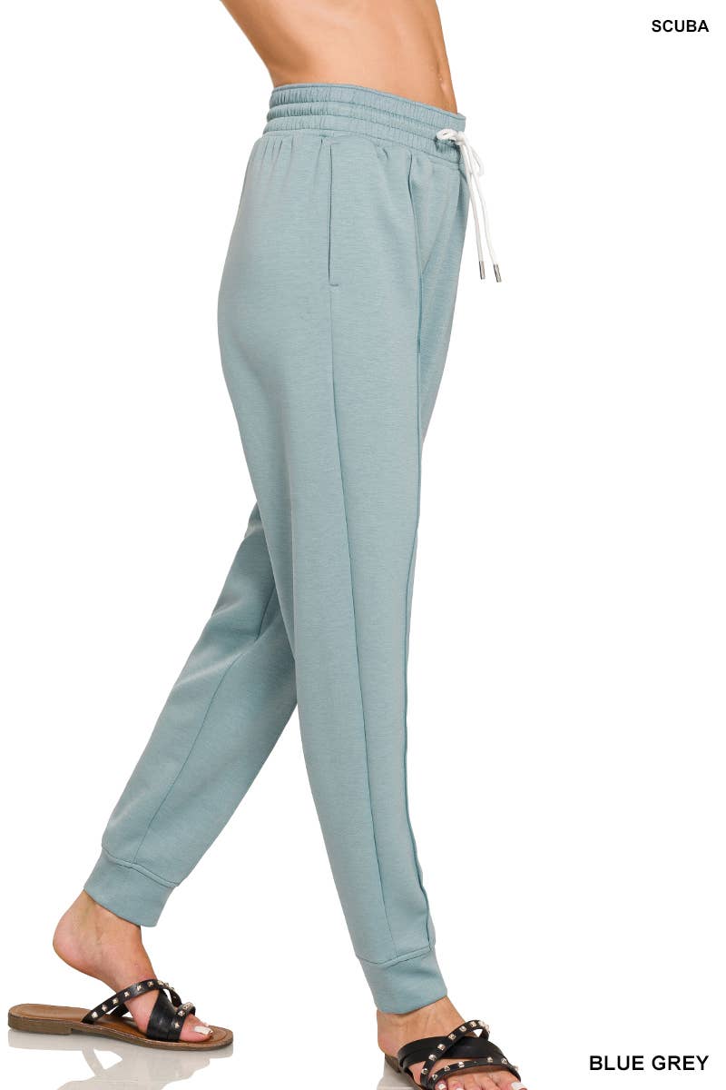 42POPS - Wholesale Pants - Women's - .....0810 Scuba Sweatpants With Pockets SI-268142