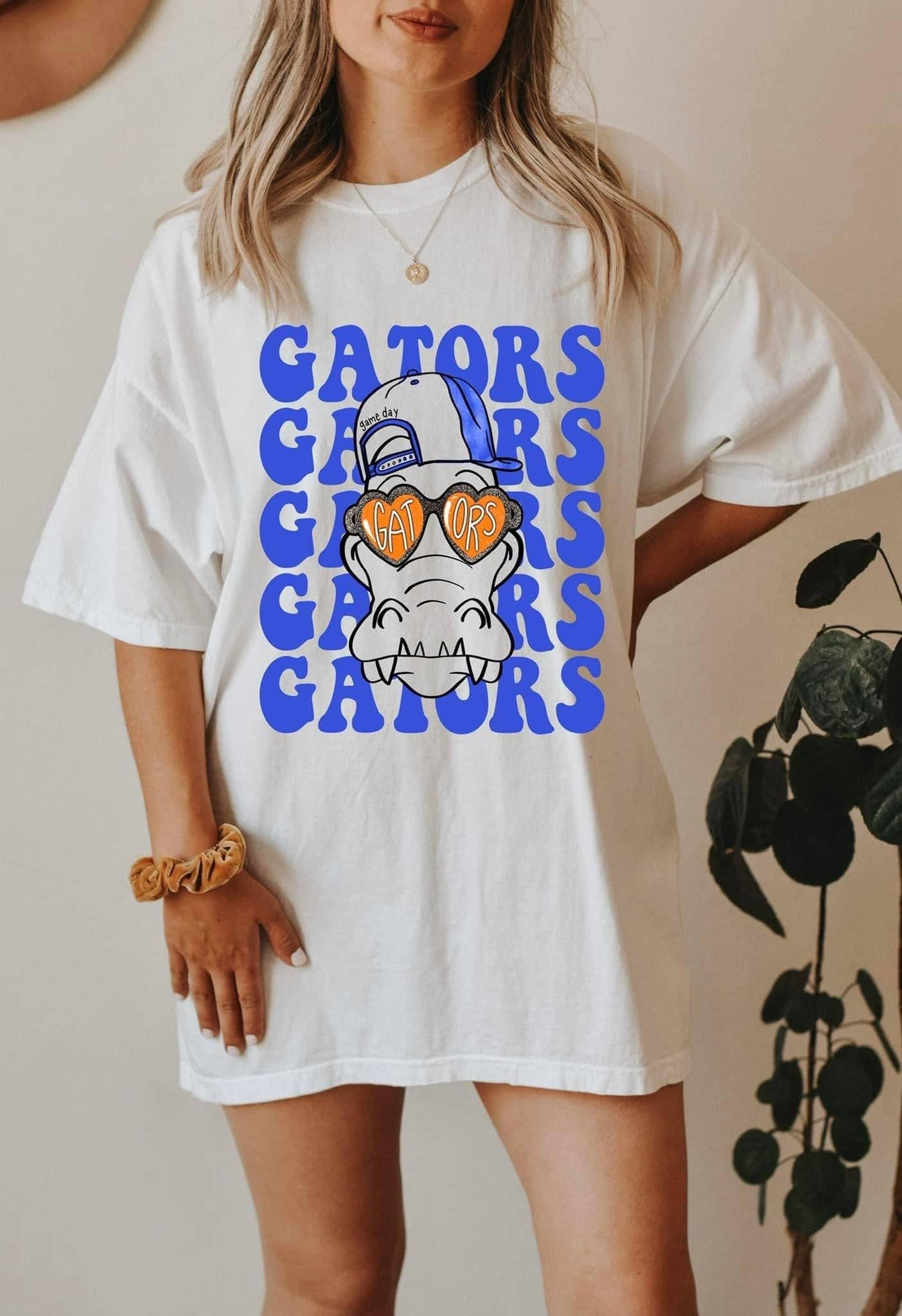COTTON PRESS CO. – T-shirt estampada - Mulher por atacado – T-shirt do Dia do Jogo com Mascote Preppy5