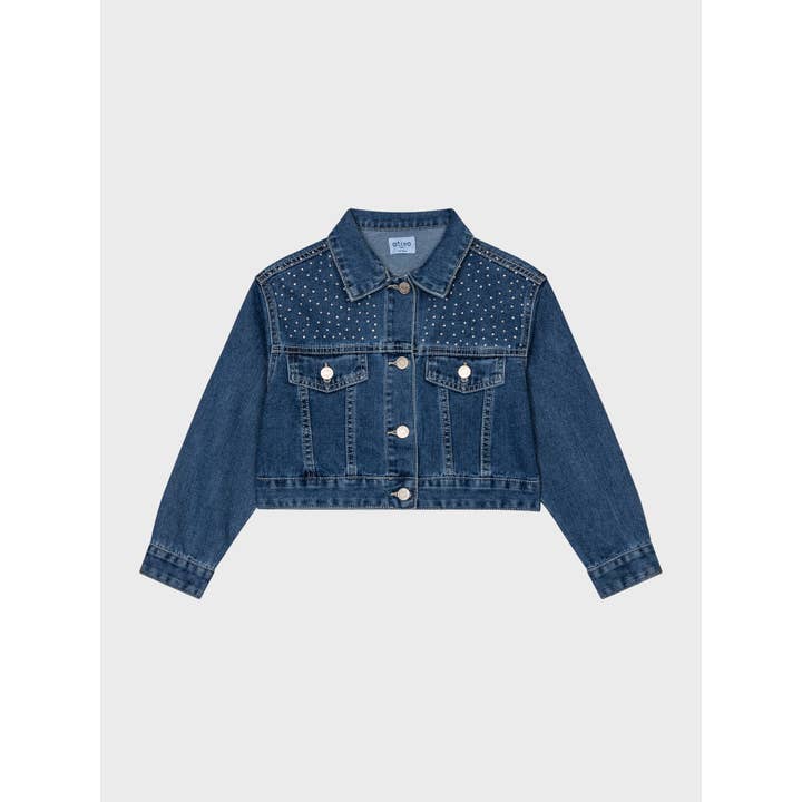 TG-XM8431-64 - Jeansjacka för tonårsflickor för wholesale av Ativo Kids