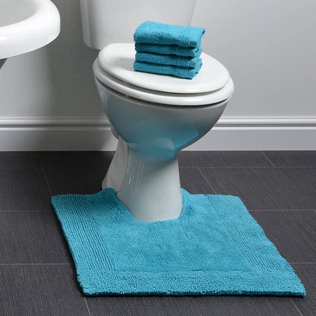 Elegance Reversible Heavyweight Pedestal Mat - 100% Cotton for wholesale by Allure Bath Fashions